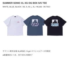 XLARGE X-girl SUMMER SONIC TEE XLのサムネイル