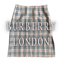 【美品✨】Burberry Blue Label 38ノバチェック 膝丈スカートのサムネイル