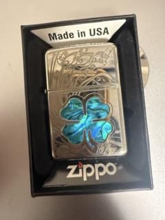 Zippo オイルライター 本体 クローバーデザインのサムネイル