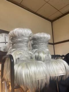 RICK OWENS x MONCLER ビッグロックス ファー ブーツ 42 - メルカリ