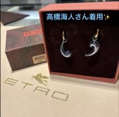 ETRO 高橋海人さん着用 ミニペイズリーピアス - メルカリ