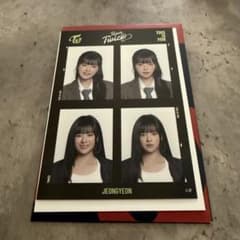ランダム証明写真ステッカー TWICE JEONGYEON ジョンヨン