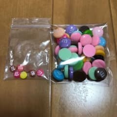 ハンドメイド資材・マーブルチョコパーツまとめ売りのサムネイル