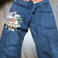 ぽんぽん様専用 月間セール♪和柄 デニムのサムネイル