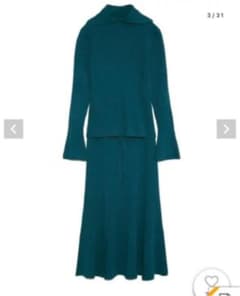 美品 ミラ オーウェン Mila Owen ワンピース セット ニット スカートのサムネイル