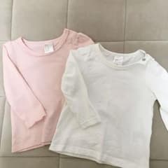 【ばなな様 交渉中】H&M ジャージートップス2枚セット サイズ70のサムネイル