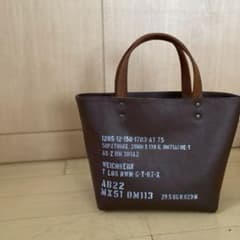 ハンドメイド　　レザートートバッグのサムネイル