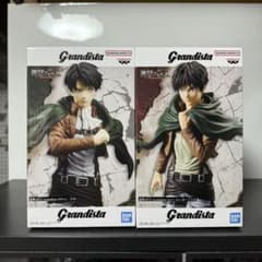 進撃の巨人 リヴァイ エレン　イェガー　Grandista 2体セット