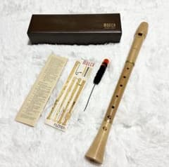 希少　MOECK　メック　アルトリコーダー　木製　メープル　バロック 希少 MOECK メック アルトリコーダー 木製 メープル バロック - メルカリ