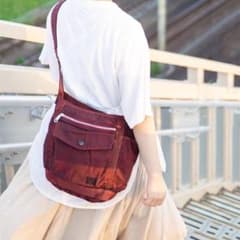 希少PORTER＿CRAG SHOULDER(S)＿ポータークラッグマルーン赤 - メルカリ