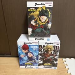 ヒロアカ Grandista フィギュア 緑谷 爆豪 轟 3個セット - メルカリ