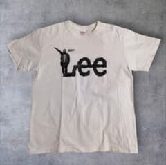 YURAYURA　ショッカー　LEE　パロディーTシャツ　半袖　ホワイト　Mのサムネイル