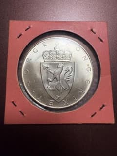 ノルウェー 10クローネ銀貨☆1964年／憲法発布150周年記念／美品／ ノルウェー 10クローネ銀貨☆1964年／憲法発布150周年記念／美品