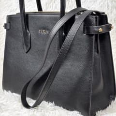FURLA フルラ 2way ショルダーバッグ ハンドバッグ ブラックのサムネイル