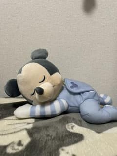 タカラトミー ベビーミッキー ぬいぐるみ オルゴール 胎内音のサムネイル