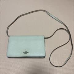 COACH ショルダーバッグ ホワイト レザーのサムネイル