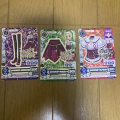 アイカツ カード 3枚セット ロリゴシックのサムネイル