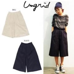 Ungrid ミドル丈チノワイドパンツのサムネイル