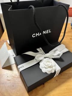 CHANEL 長財布用ギフトボックス ポーチ カード CHANEL 長財布用ギフトボックス ポーチ カード - メルカリ