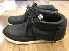 Visvim FBT Lhamo Folk Black モカシン 黒のサムネイル