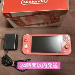 Switch Light本体 コーラルピンク - メルカリ