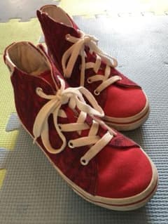 20センチ VANS レッド 赤 スニーカーのサムネイル