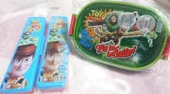 新品☆トイ・ストーリーお弁当箱＆コンビセット(箸・スプーン)のサムネイル
