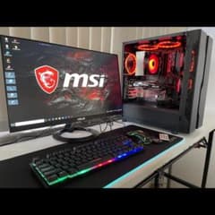 【新品・フルセット】RX570・Ryzen5 3500 高性能ゲーミングPCのサムネイル