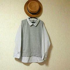 襟つきトレーナー☆ちろるちょこ様専用のサムネイル