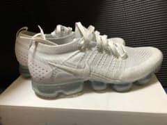 NIKE AIR VAPORMAX フライニット 2 ピュアプラチナム 27cmのサムネイル