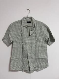 OLD UNIQLO 半袖シャツ Sサイズ チェック柄のサムネイル
