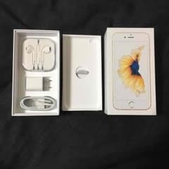 正規品 iPhone6s 64GB 箱、イヤホン、充電器、ステッカーのサムネイル