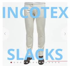 INCOTEX白 スラックス size 32 - メルカリ