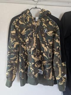AAPE BY A BATHING APE カモフラ ジップパーカーのサムネイル