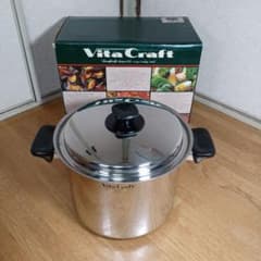 ビタクラフト（Vita Craft）No.5207　5層　深型両手鍋　長期保管品 ビタクラフト（Vita Craft）No.5207 5層 深型両手鍋 長期保管品 - メルカリ