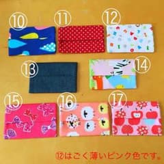 ①～⑨と組み合わせOK！２点セット☆子供用ミニティッシュカバーのサムネイル