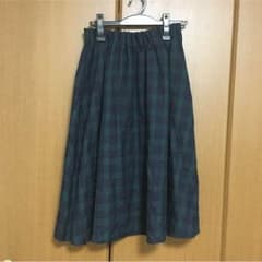 ウエストゴム チェックスカートのサムネイル