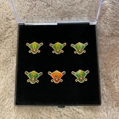 【ホークス　ピンバッジ6個セット（ケース入り）】のサムネイル