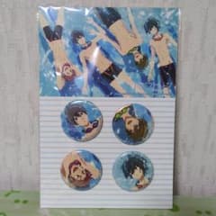 ハイ☆スピード! -Free! Starting Days- 缶バッジ - メルカリ
