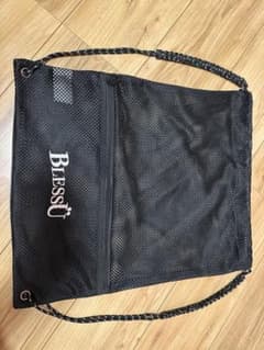 BLESSU メッシュ ナップサック ブラックのサムネイル