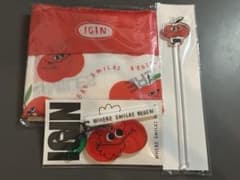 IGINクリスマスマーケット限定 アクリルキーホルダー エコバッグ マドラー3点のサムネイル