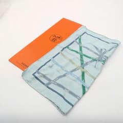 HERMES/エルメス ガヴロッシュ カレ45 ボルデュック/リボン柄 - メルカリ