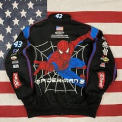 超希少【全刺繍】ジェフハミルトン JH スパイダーマン レーシング
