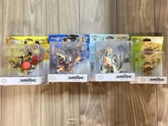 개봉 완료! amiibo 몬스터 헌터 스토리 4 종 세트