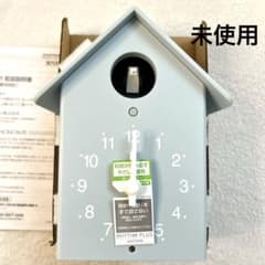 未使用 ふいごカッコー ハト時計 クオーツ式 ふいご式鳩時計 ミズイロ