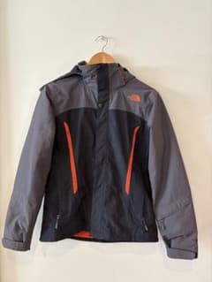 THE NORTH FACE ウィメンズ マウンテンパーカー グレー/オレンジ