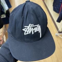 STUSSY キャップ 帽子 黒のサムネイル