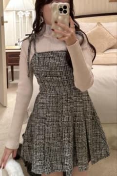 ツイード キャミワンピースのサムネイル