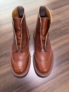 Tricker's トリッカーズ モールトン マロン UK9 フィッティング5