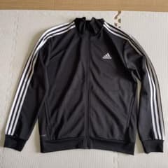 L*g様 adidas トラックジャケット ブラックのサムネイル
